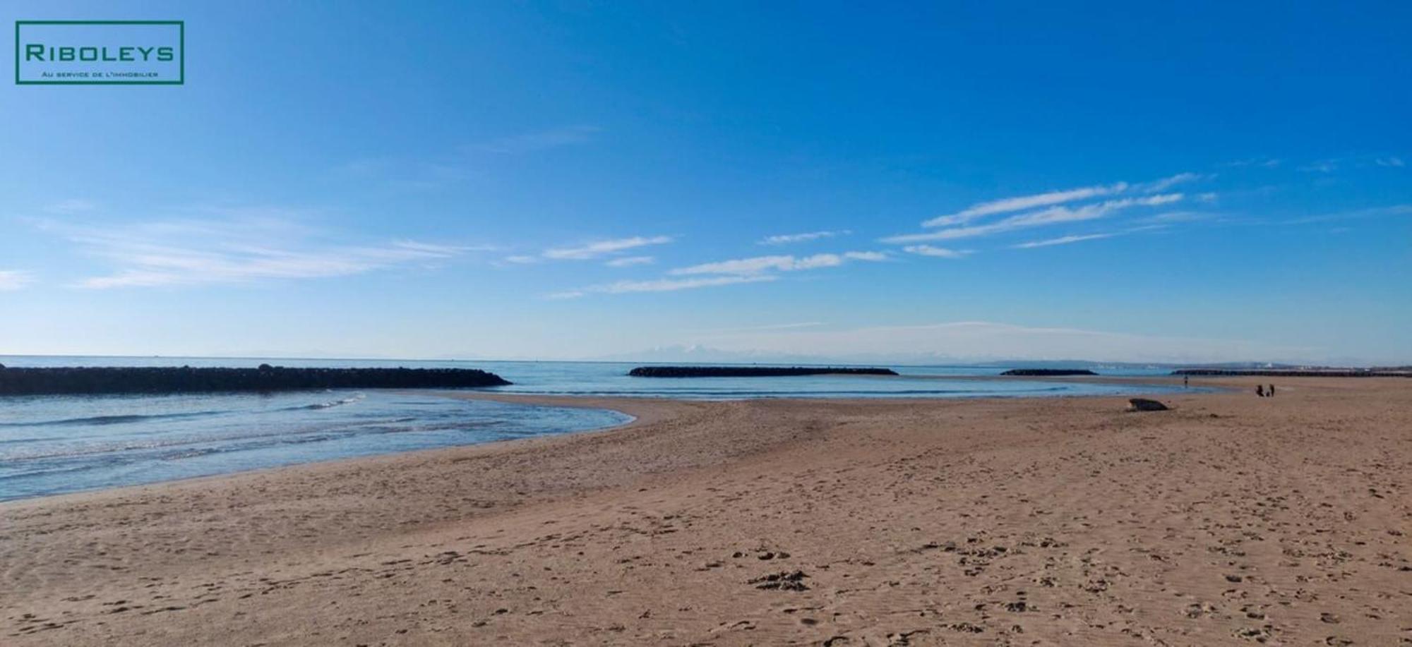Vias-Plage - Superbe T1 A 100M De La Plage エクステリア 写真